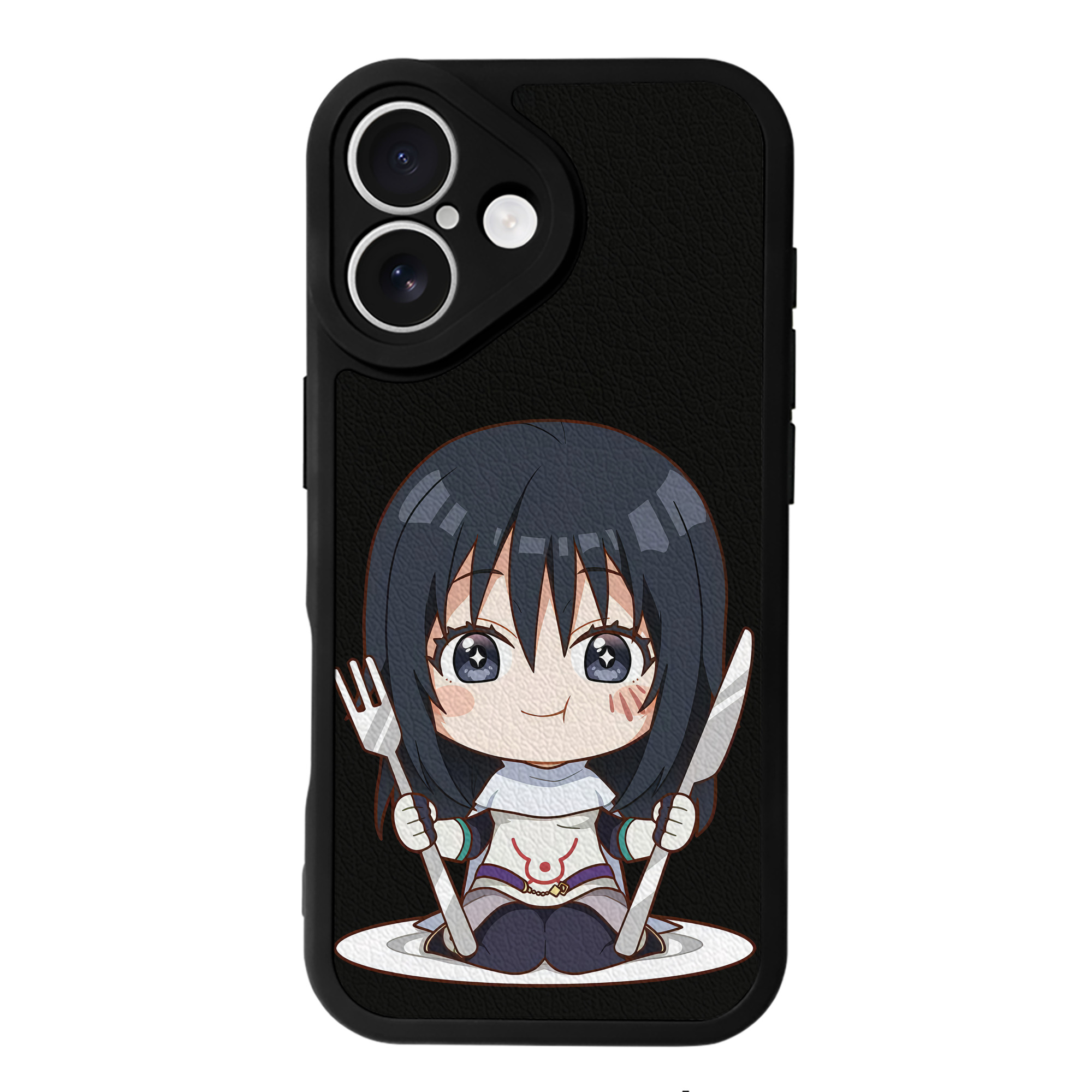 （画像用） 転スラ Regarding Reincarnated to Slime 【iPhone 16シリーズ対応】シリコンスマホケース（レザー調） 材質：シリコン